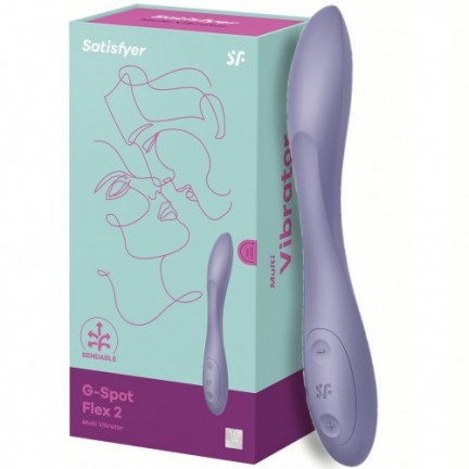 Гибкий вибратор для точки G Satisfyer G-Spot Flex 2 сиреневый