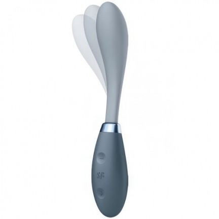 Гибкий вибратор для точки G Satisfyer G-Spot Flex 3 серый