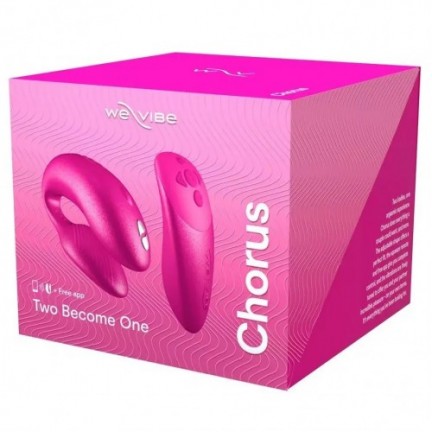 Смарт-вибратор для двоих We-Vibe Chorus розовый